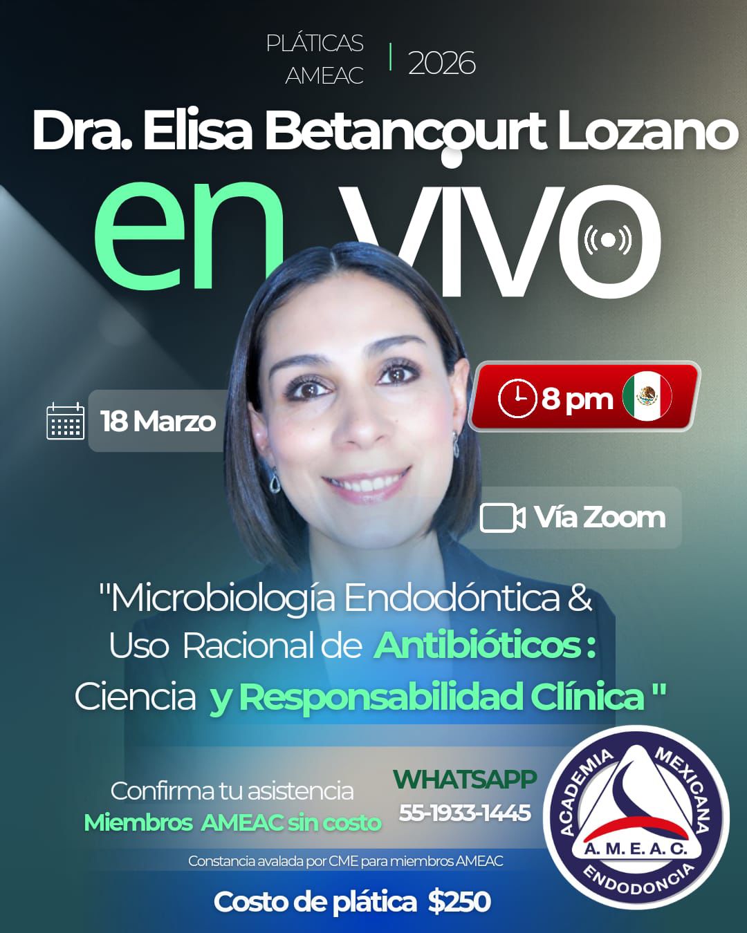 Microbiología Endodóntica y Uso Racional de Antibióticos: Ciencia y Responsabilidad Clínica